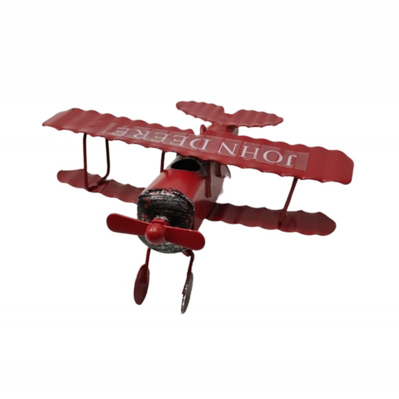 ENFEITE DECORATIVO MODELO AVIÃO MONOMOTOR  REF: 20167-C