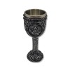 TAÇA MEDIEVAL MODELO MAÇONARIA EM RESINA 150ML REF: 1162A