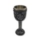 TAÇA MEDIEVAL MODELO MAÇONARIA EM RESINA 150ML REF: 1162A