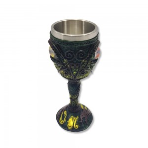 TAÇA MEDIEVAL MODELO OLHOS DE DRAGÃO EM RESINA 150ML REF: 1161A TAÇA MEDIEVAL MODELO OLHOS DE DRAGÃO EM RESINA 150ML REF: 1161A