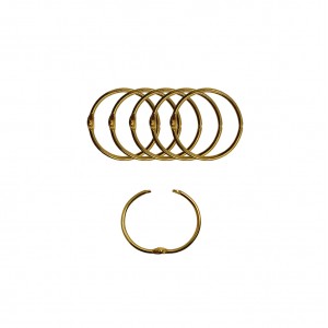 ARGOLA DOURADA EM METAL PACOTE COM 6 PEÇAS 40MM  REF: AP15347-40G ARGOLA DOURADA EM METAL PACOTE COM 6 PEÇAS 40MM  REF: AP15347-40G