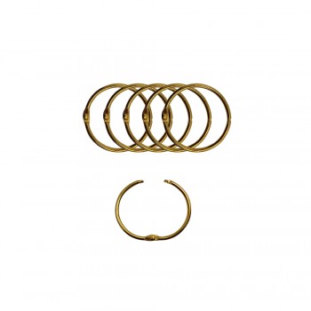 ARGOLA DOURADA EM METAL PACOTE COM 6 PEÇAS 40MM REF: AP15347-40G ARGOLA DOURADA EM METAL PACOTE COM 6 PEÇAS 40MM REF: AP15347-40G