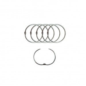 ARGOLA PRATEADA EM METAL PACOTE COM 6 PEÇAS 40MM  REF: AP15347-40S ARGOLA PRATEADA EM METAL PACOTE COM 6 PEÇAS 40MM  REF: AP15347-40S