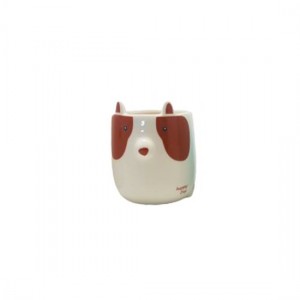 CACHEPOT DECORATIVO DE CERAMICA P/PLANTAS MARROM