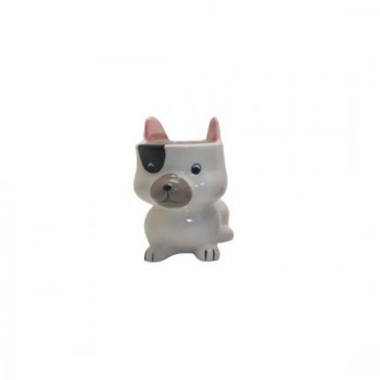 CACHEPOT DEC.CERAMICA P/PLANTA MOD.CACHORRO BRANCO CACHEPOT DEC.CERAMICA P/PLANTA MOD.CACHORRO BRANCO