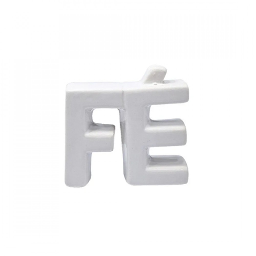 ENFEITE CERAMICA P/DEC.ORN.DE MESA *FE* BRANCO