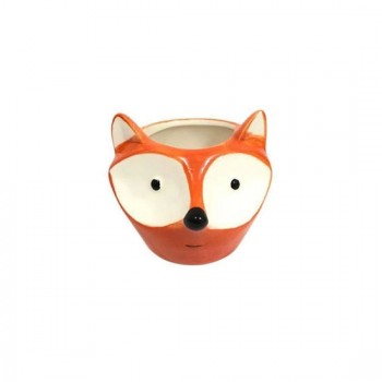 CACHEPOT DECORATIVO DE CERAMICA P/PLANTAS LARANJA CACHEPOT DECORATIVO DE CERAMICA P/PLANTAS LARANJA
