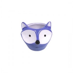 CACHEPOT DECORATIVO DE CERAMICA P/PLANTAS LILÁS