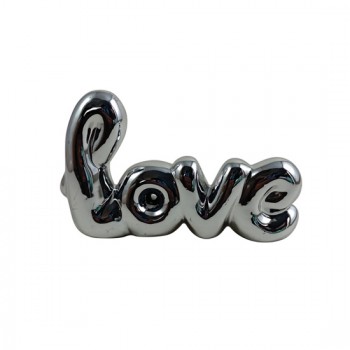 ENFEITE EM CERAMICA P/DEC.E ORN. DE MESA PRATA ENFEITE EM CERAMICA P/DEC.E ORN. DE MESA PRATA