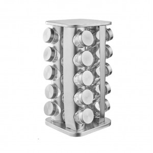 PORTA TEMPERO EM METAL COM 20 POTES REF: APC66-20 PORTA TEMPERO EM METAL COM 20 POTES REF: APC66-20