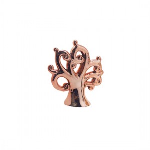 ENFEITE DECORATIVO MODELO ÁRVORE ROSÊ EM CERÂMICA REF : APO-1004-3