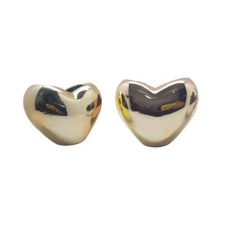 CACHEPOT DECORATIVO DE CERAMICA P/PLANTAS DOURADO REF: AP2318-1C