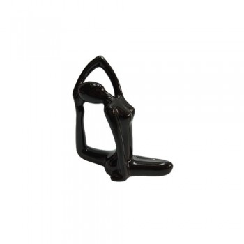 ENF.DE CERAMICA P/DEC.ORN.DE MESA MOD.YOGA PRETO ENF.DE CERAMICA P/DEC.ORN.DE MESA MOD.YOGA PRETO