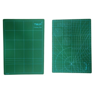BASE EM PLAST.PVC BORRACHA 45X30CM VERDE