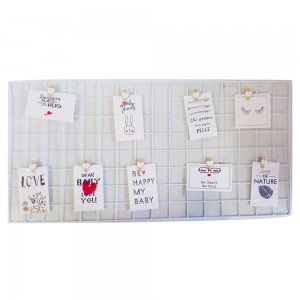 GRADE METAL ARAMADO PARA FOTO COR: BRANCO