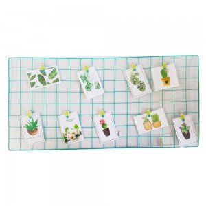 GRADE METAL ARAMADO PARA FOTO COR: VERDE ÁGUA