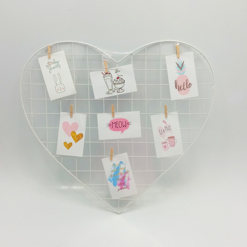 TELA ARAMADA PARA FOTOS EM METAL 52X57CM COR BRANCA REF: APD38108-52X57 TELA ARAMADA PARA FOTOS EM METAL 52X57CM COR BRANCA REF: APD38108-52X57