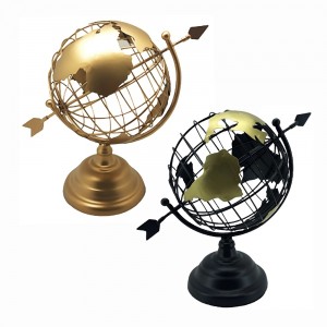 ENFEITE GLOBO TERRESTRE EM METAL REF: AP370A