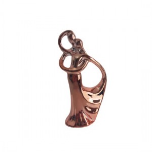 ENFEITE DE CERAMICA P/DEC. E ORN. DE MESA ROSE