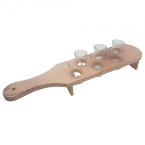 ENF.EM VIDRO P/DEC.ORN.CJ 6PCS MINI SHOT+SUPORTE REF:GB077-J