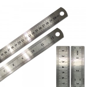 RÉGUA EM METAL 30CM REF: 0730