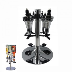 DISPENSER DE BEBIDAS PARA 4 GARRAFAS EM METAL REF: AP36666-4T