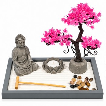PORTA INCENSO DECORATIVO JARDIM ZEN EM RESINA REF: APHY2003 PORTA INCENSO DECORATIVO JARDIM ZEN EM RESINA REF: APHY2003