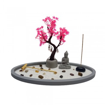 PORTA INCENSO DECORATIVO JARDIM ZEN EM RESINA REF: APHY2007 PORTA INCENSO DECORATIVO JARDIM ZEN EM RESINA REF: APHY2007