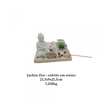 PORTA INCENSO DECORATIVO JARDIM ZEN EM RESINA REF: APHY017 PORTA INCENSO DECORATIVO JARDIM ZEN EM RESINA REF: APHY017