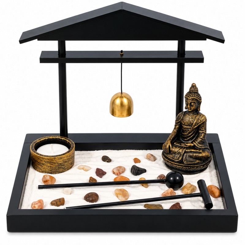 PORTA INCENSO DECORATIVO JARDIM ZEN EM RESINA REF: APHY1902 PORTA INCENSO DECORATIVO JARDIM ZEN EM RESINA REF: APHY1902