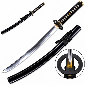 KATANA DECORATIVA COM LÂMINA SEM CORTE REF: PFL209114