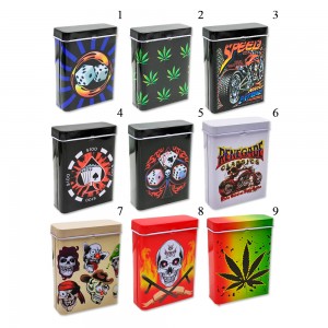 CIGARREIRA ESTAMPADA EM METAL REF: APBK-4001 CIGARREIRA ESTAMPADA EM METAL REF: APBK-4001
