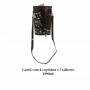CANTIL 1890ML COM 4 COPOS E 3 TALHERES + BOLSA MARROM ESCURO REF: APPT-64A