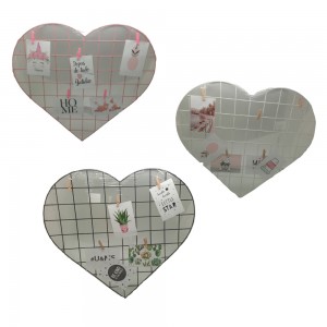 TELA ARAMADA PARA FOTOS EM METAL 50X45CM COR BRANCA REF: AP8313X