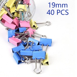 PRENDED METAL P/PAPEIS POTE C/40 UNIDADES REF:AP24232-107