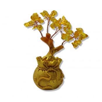 ENFEITE DECORATIVO MODELO ÁRVORE BONSAI DOURADA REF: APGF-2P ENFEITE DECORATIVO MODELO ÁRVORE BONSAI DOURADA REF: APGF-2P