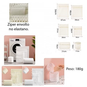 KIT COM 6 SACOS PARA LAVAR ROUPAS REF: APYTJ1005 KIT COM 6 SACOS PARA LAVAR ROUPAS REF: APYTJ1005