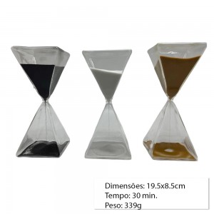 AMPULHETA  DE VIDRO REF: AP-89195T