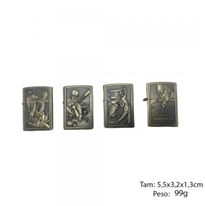 ISQUEIRO EM METAL C/4 ESPORTES REF: AP6063 ISQUEIRO EM METAL C/4 ESPORTES REF: AP6063