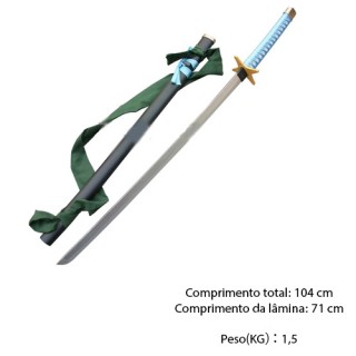 ESPADA KATANA SEM CORTE + SUPORTE REF: APZS-9424-1