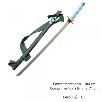 ESPADA KATANA SEM CORTE + SUPORTE REF: APZS-9424-1