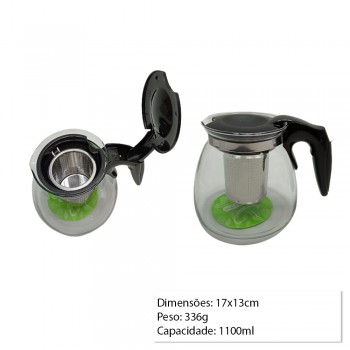 CHALEIRA COM INFUSOR 1100ML REF: APCM8373-1100