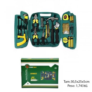 KIT DE FERRAMENTAS COM 27 REF: AP8027