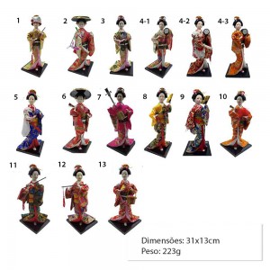 ENFEITE BONECA JAPONESA  REF: AP7509F