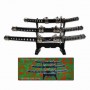 ABRIDOR DE CARTAS DECORATIVO MODELO 3 KATANAS  REF: APHK32-3