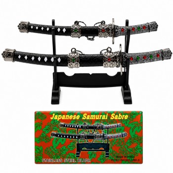 ABRIDOR DE CARTAS DECORATIVO MODELO 2 KATANAS  REF: APHK27-28
