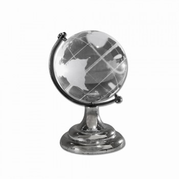 GLOBO TERRESTRE EM METAL REF: AP7814PRATA50MM GLOBO TERRESTRE EM METAL REF: AP7814PRATA50MM