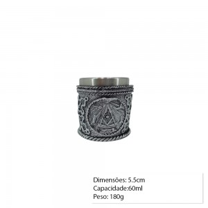 COPO METAL EM RESINA 60ML REF: AP171101-60 COPO METAL EM RESINA 60ML REF: AP171101-60