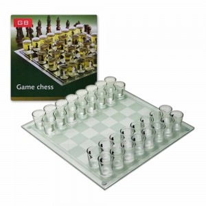 JOGO XADREZ COM 36 COPOS SHOT EM VIDRO REF: APGBA08635X35 JOGO XADREZ COM 36 COPOS SHOT EM VIDRO REF: APGBA08635X35