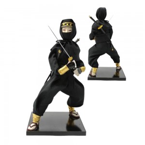 ENFEITE DE RESINA NINJA 25CM  REF: AP7509WS01